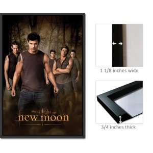  Framed Twilight Poster New Moon Wolf Pack FrPas0116