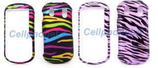 Samsung Intensity II U460 2 Pc Zebra Hard Case Cover  