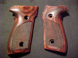 SIG SIGARMS P229 P228 229 228 Fine Checkered Rosewood Pistol Grips w 