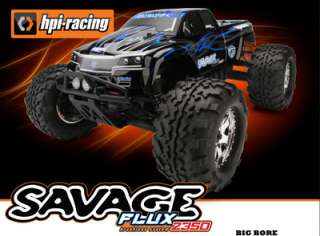   HPI Racing HPI105933 Savage Flux 2350 2.4Ghz Ready To Run 1/8th scale