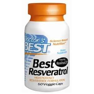  Vegetarian Supplements Doctors Best   Best trans Resveratrol 
