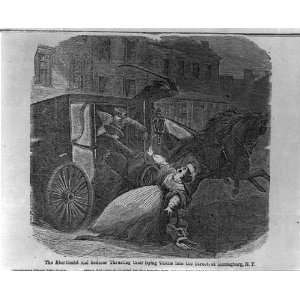  Abortionist,Seducer,dying victim,horse drawn carriage 