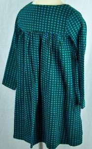   Polka Dot Olive Turquoise Dress $70 Retail Size 2Y NEW Toddler  