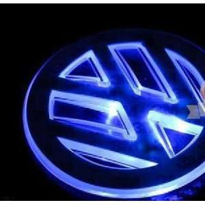  Auto led blue car logo light for Volkswagen Sagitar 