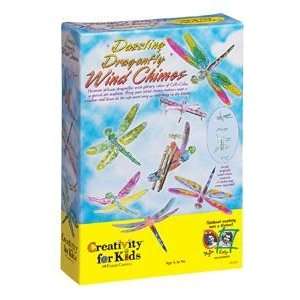  Creativity for Kids Dazzling Dragonfly Wind Chimes Kit 