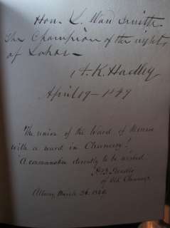 xRARE 1849 NYS Legislature AUTOGRAPH Album LOADED   New York State 