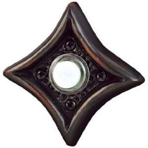   Coadey Oil Rubbed Bronze Wired Push Button Doorbell