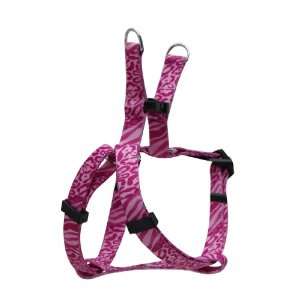   Harness, Body 11 by 14 Inch, X Small, Jungle Fever, Pink