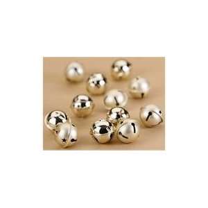  Club Pack of 72 Winters Beauty Gold Bell Ornaments with 