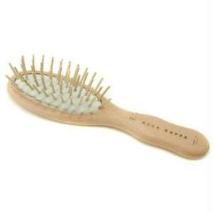 Small Pneumatic Travel Brush with Rounded Wooden Pins (Length 18cm 