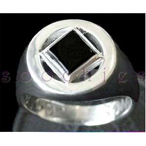 NEW Silver Narcotics Anonymous 12 Step Recovery Jewelry Ring Mike Volz 