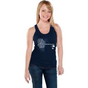   Padres Navy Womens 2012 AC Change Up Tank Top