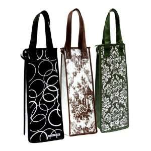Insulated Wine Gift Bags   (Set of 3 Single 2)  Kitchen 