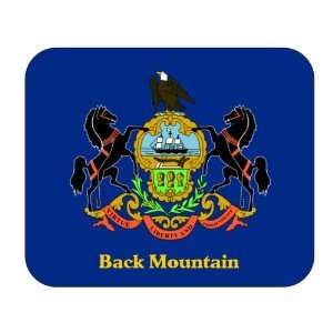 US State Flag   Back Mountain, Pennsylvania (PA) Mouse Pad 