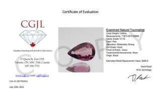 101 ct Pink Rubilite Tourmaline Parcel $35837 Value  