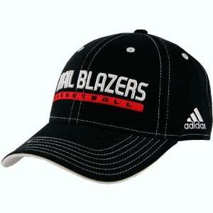 adidas Portland Trail Blazers Black Official Team Pro Hat  