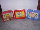 Vintage Plastic Lunchboxes  Peanuts, Peanuts University & The Get 