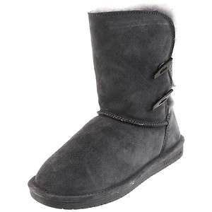   Bearpaw BOOT ABIGAIL 682 CHARCOAL 100% AUTHENTIC IN ORIGINAL BOX WTG