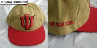 New Vintage College Snapback Cap Hat 1990s Deadstock khaki  