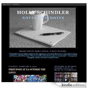  Holly Schindlers Novel Anecdotes Kindle Store Holly Schindler