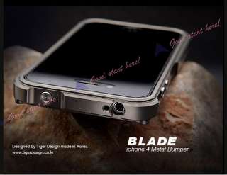 New 10 color Aluminum Blade Element Metal Bumper Cover Case For iPhone 