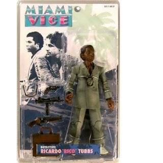 Miami Vice TV Ricardo Rico Tubbs Action Figure (Gray Suit)