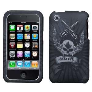  Skull Gun Rubberized Hard Case Snap On Protector Cover for 