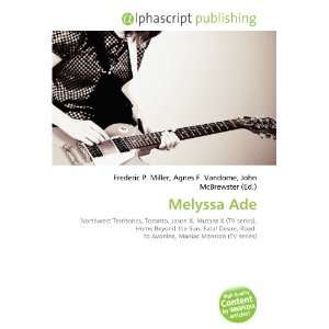  Melyssa Ade (9786134043632) Books