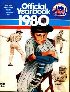 1980 New York Mets Official Yearbook  