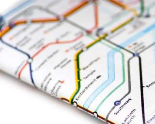 Underground Mighty Wallet Dynomighty   London Subway Train Map  