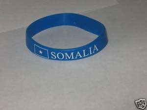 Somalia Bracelet / Wrist Bands / Somalia Flag  