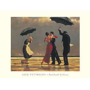 Jack Vettriano   The Singing Butler Canvas