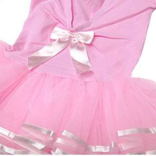 NWT Girls Tutu Dance Ballet Dress Leotards Pink 2T 6T  