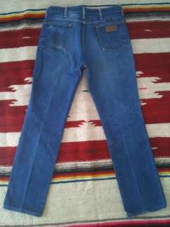 Vintage WRANGLER Slim Fit Cowboy Cut Jeans 34x33 936DEN  