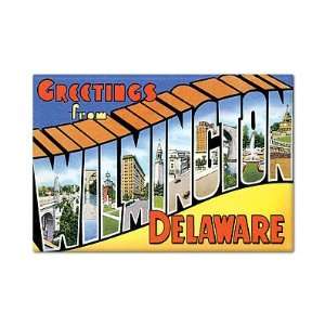  Greetings from Wilmington Delaware Fridge Magnet 