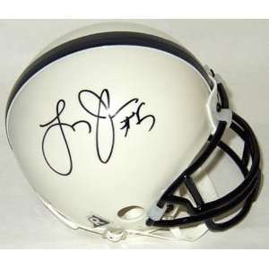 Larry Johnson Signed Penn State Riddell Replica Mini Helmet