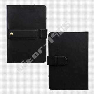 Black Leather Case Skin Cover for 7 Android Tablet PC  