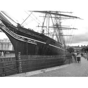  A View of the Cutty Sark in Dry Dock Near the Thames in 