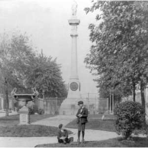  c1900 photo of Wildey Monument (I.O.O.F.), Baltimore, Md 