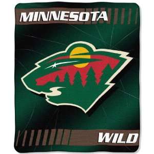  Minnesota Wild NHL Style 50x 60 Imprint Micro Raschel 