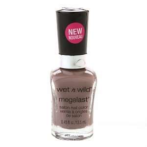  Wet n Wild MegaLast Salon Nail Color, Wet Cement 201C, .45 