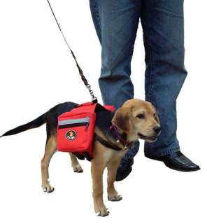 Medium Backpack Harness for Dogs   Connect to Leash Dog  