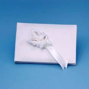 Satin Calla Lily Guest Book  White or Ivory  Kitchen 