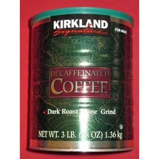 Decaffeinated Coffee Dark Roast   Fine Grind 48oz.