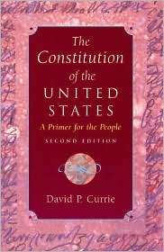   the People, (0226131041), David P. Currie, Textbooks   