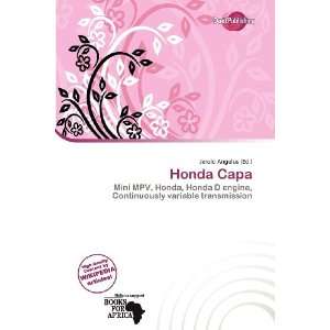  Honda Capa (9786200758552) Jerold Angelus Books