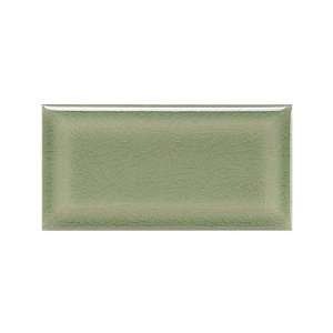  Adex USA Hampton Beveled 3 x 6 Green Ceramic Tile