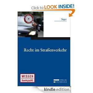 Recht im Straßenverkehr (German Edition) Alexander Seger  