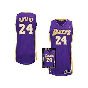  Kobe Bryant Lakers adidas Authentic Boxed ROAD Jersey 
