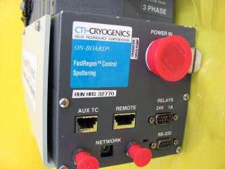 CTI Cryogenics On Board 8F Cryopump 8116027G001 Rebuilt  
